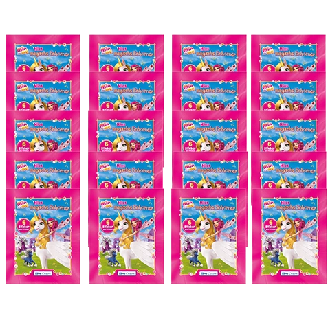 Blue Ocean Mia and Me Sticker (2023) Mias Magische Einhörner - 20x Stickertüten