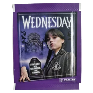 Panini Wednesday 2 Sticker 1x Tüten – Rückkehr an die Nevermore Academy