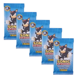 Panini Sonic The Hedgehog Trading Cards / 5x Booster je 8x Sammelkarten