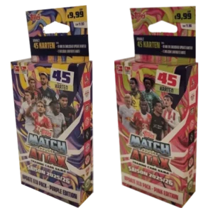 Topps Match Attax Bundesliga 2025/2026 – Update Eco Pack Set (Purple + Pink)