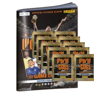 Panini World Class Sticker 2024 - 1x Sammelalbum + 10x Stickertüten