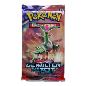 Pokemon Karmesin & Purpur Gewalten der Zeit - 1x Booster je 10x Sammelkarten