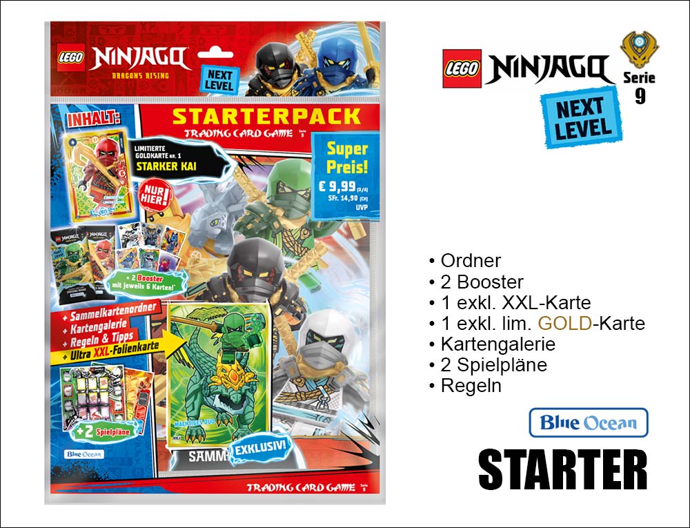 Ninjago Trading Cards Serie 9 Next Level / 1x Mega Bundle Set – Bild 7
