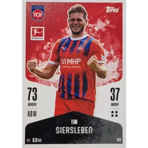 Topps Bundesliga Match Attax 2024/25 / Nr. 130 TIM SIERSLEBEN