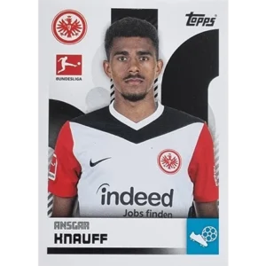 Topps Bundesliga Sticker Saison 2024/2025 / Sticker Nummer 134 Ansgar Knauff