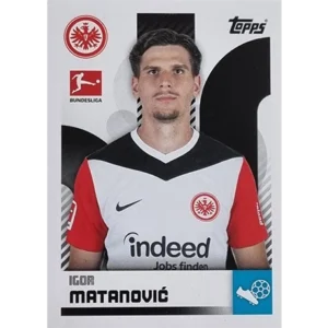 Topps Bundesliga Sticker Saison 2024/2025 / Sticker Nummer 137 Igor Matanovic
