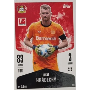 Topps Bundesliga Match Attax 2024/25 / Nr. 200 LUKAS HRADECKY