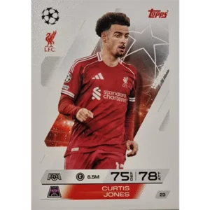 Topps Match Attax Champions League 2025/26 Karte 023 CURTIS JONES