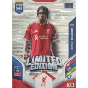 Panini FIFA 365 2026 Adrenalyn XL – Limited Edition Karte Jeremie Frimpong
