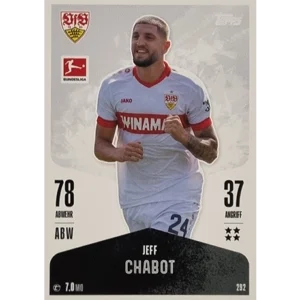 Topps Bundesliga Match Attax 2024/25 / Nr. 292 JEFF CHABOT