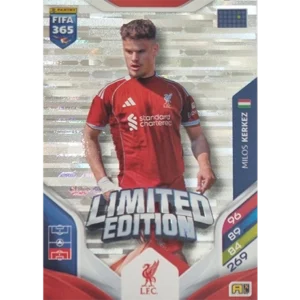 Panini FIFA 365 2026 Adrenalyn XL – Limited Edition Karte Milos Kerkez