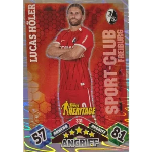 Topps Bundesliga Match Attax 2024/25 / Nr. 331 LUCAS HÖHLER / HERITAGE