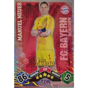 Topps Bundesliga Match Attax 2024/25 / Nr. 339 MANUEL NEUER / HERITAGE