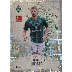 Topps Bundesliga Match Attax 2024/25 / Nr. 353 MITCHELL WEISER / PIXEL-PITCH