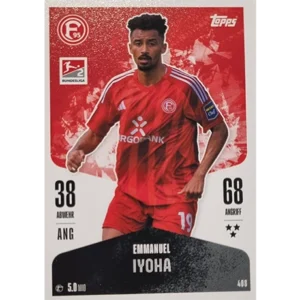 Topps Bundesliga Match Attax 2024/25 / Nr. 408 EMMANUEL IYOHA