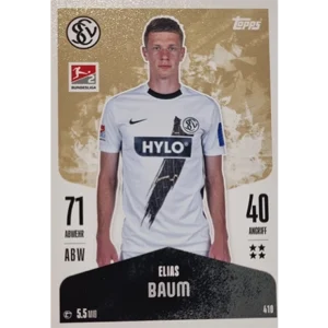 Topps Bundesliga Match Attax 2024/25 / Nr. 410 ELIAS BAUM