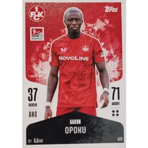 Topps Bundesliga Match Attax 2024/25 / Nr. 423 AARON OPOKU