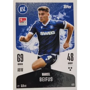 Topps Bundesliga Match Attax 2024/25 / Nr. 425 MARCEL BEIFUS