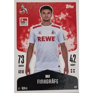 Topps Bundesliga Match Attax 2024/25 / Nr. 427 MAX FINKGRÄFE