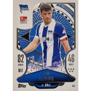 Topps Bundesliga Match Attax 2024/25 / Nr. 451 DIEGO DEMME / MATCHWINNER