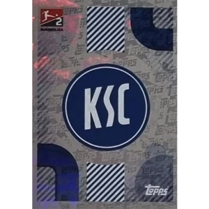 Topps Bundesliga Sticker Saison 2024/2025 / Sticker Nummer 474 Karlsruher SC Logo