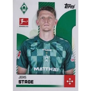 Topps Bundesliga Sticker Saison 2024/2025 / Sticker Nummer 088 Jens Stage