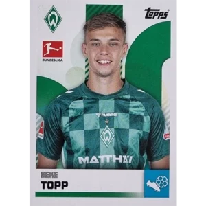 Topps Bundesliga Sticker Saison 2024/2025 / Sticker Nummer 092 Keke Topp