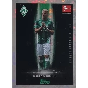 Topps Bundesliga Sticker Saison 2024/2025 / Sticker Nummer 098 Marco Grüll / Spieler unter der Lupe