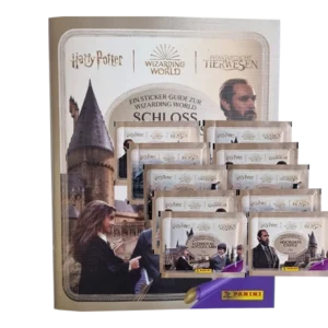 Panini Harry Potter Sticker Guide 3 Schloss Hogwarts / 1x Stickeralbum + 10x Stickertüten