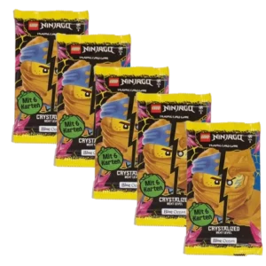 LEGO Ninjago TCG Serie 8 Next Level CRYSTALIZED - 5x Booster