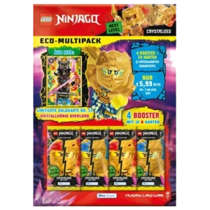 LEGO Ninjago TCG Serie 8 Next Level CRYSTALIZED - 1x Multipack zufällige Auswahl