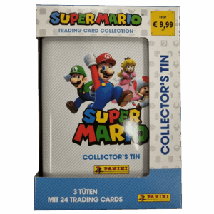 Panini Super Mario Trading Cards - 1x Pocket Tin Weiß