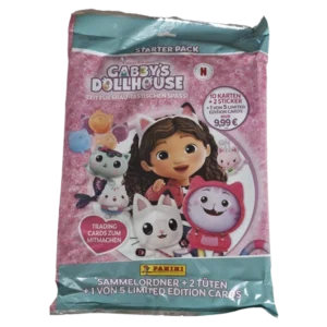 Panini Gabbys Dollhouse Trading Cards Starterpack | Sammelordner