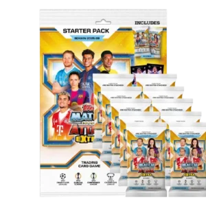 Topps UEFA Champions League Match Attax EXTRA 2025/26 Starter + 10 Booster