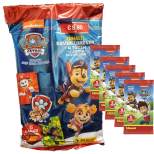 Panini Paw Patrol Trading Cards 2022 - 1x Starterpack + 5x Booster