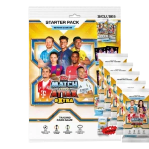 Topps UEFA Champions League Match Attax EXTRA 2025/26 Starter + 5 Booster